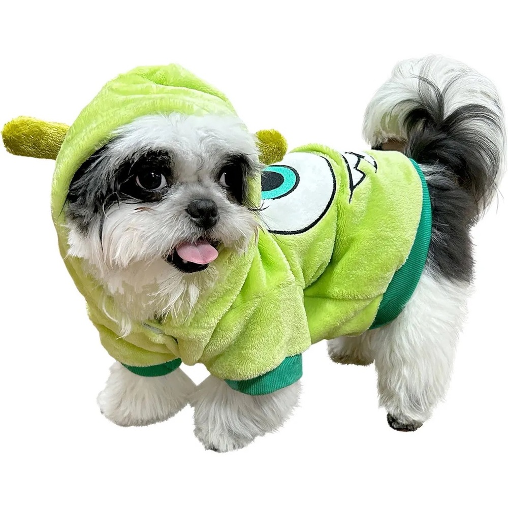Disney Monsters Inc. Lime Green Small Pet Outfit